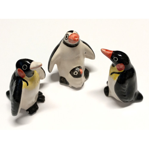 Keramika tučňáci - rodinka