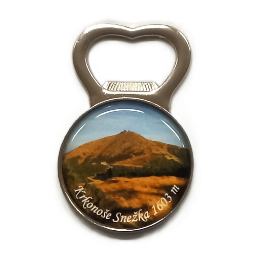 Magnetka akryl otvírák, kruh