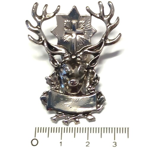 Lovecký odznak Sv.Hubert  s pinem, starostříbro