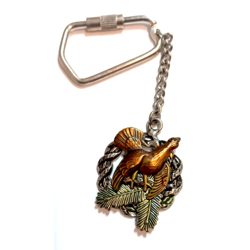 44. Klíčenka tetřev , barvené