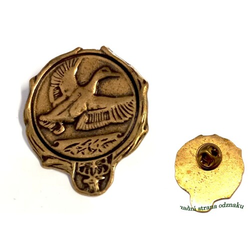 Lovecký odznak č.8 odlévaný , kachna