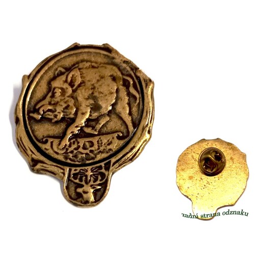 Lovecký odznak č.11 odlévaný, prase divoké