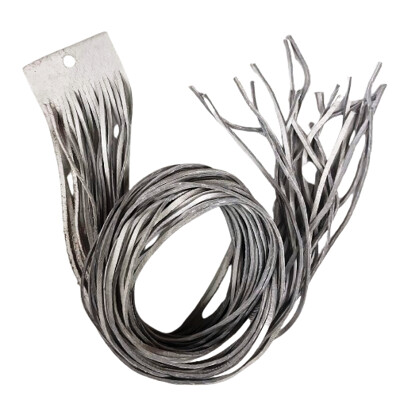 Kožený řemínek bílý