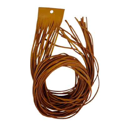 Kožený řemínke - hnědooranžová