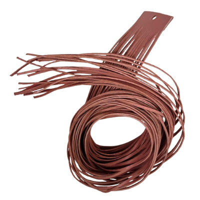 Kožený řemínek - růžová