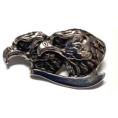 59. Hlavy orla, stuha ,starostříbro