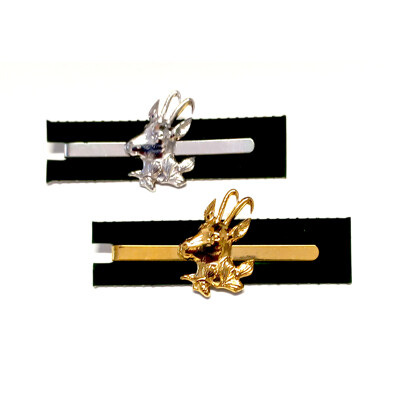 Kravatová spona č.04PL, hlava srnec