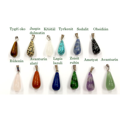 Přívěsek kámen , kapka